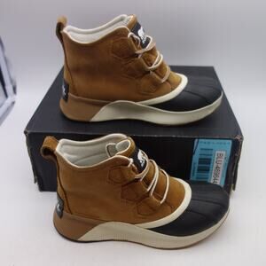 NEW Sorel Out N About III Classic Waterproof Duck Boot Taffy Black Women's 5